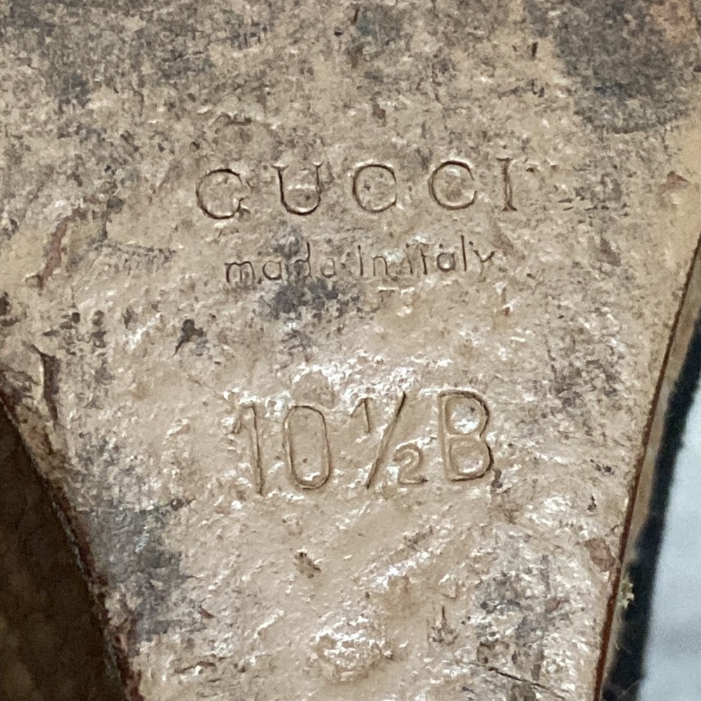 gucci wedge espadrilles / heels / sandals - Picture 11 of 16